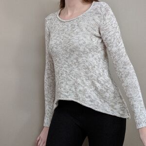 ☘️Sonoma Cream and White heathered sweater